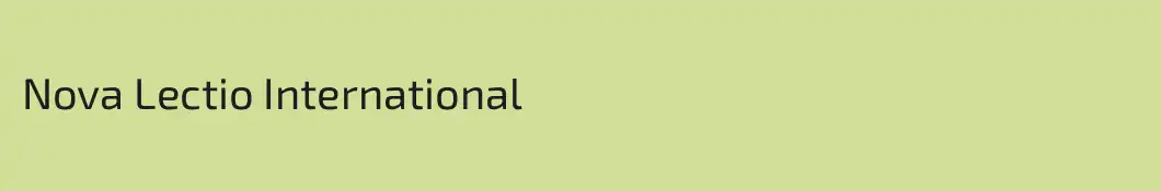 Nova Lectio International
